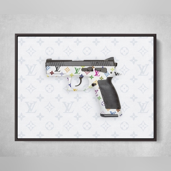 Louis Vuitton Other - Louis Vuitton 5"x7" Framed Wall Art